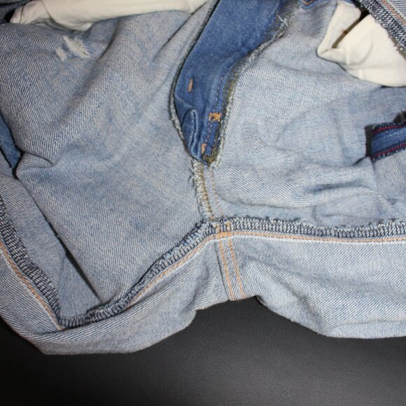 MOUSSY VINTAGE Women's Lenwood Skinny Jeans Light blue  size 26 - Picture 14 of 15